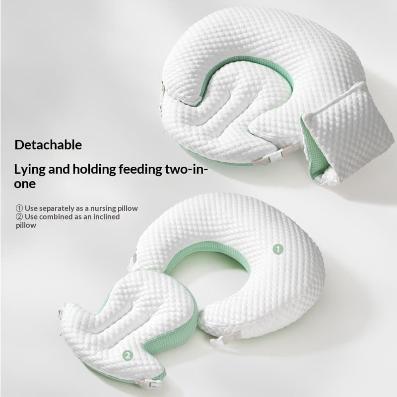 2-in-1 Nursing Pillow with Cooling Cover