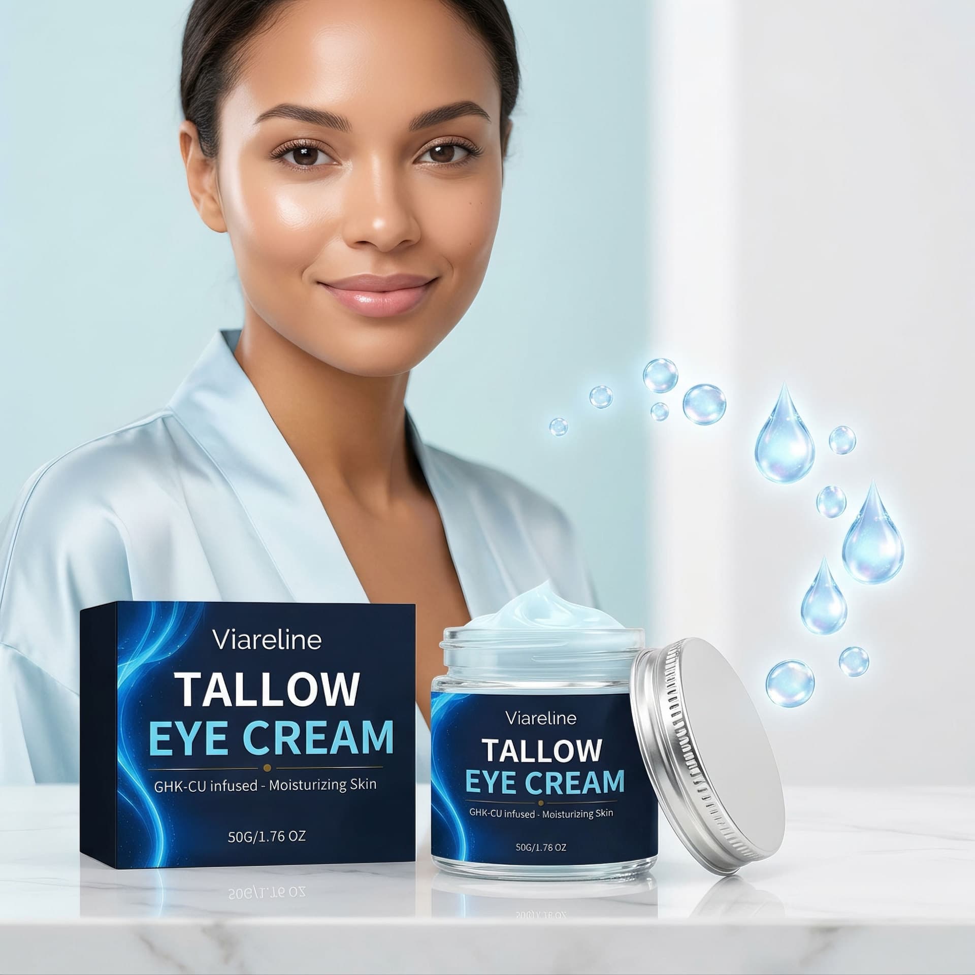 Apply A Hydrating Moisturizing Eye Cream To The Skin Around Your Eyes