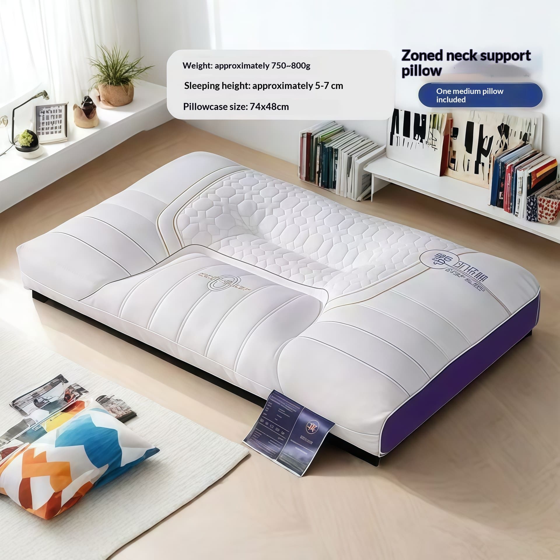 Zero-Pressure Cloud Bed No CollapseA Sleep-Enhancing Guesthouse