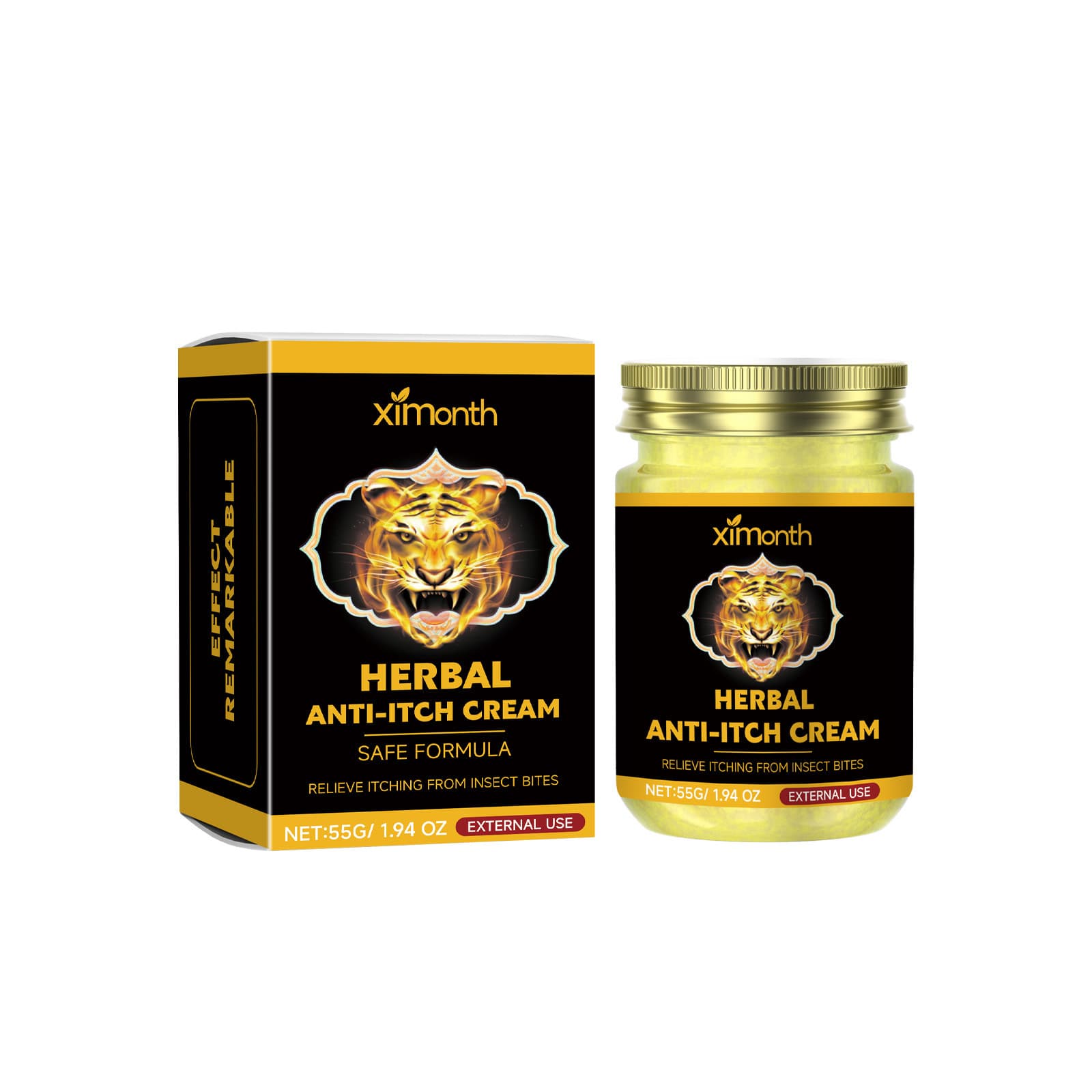 Foreign Trade Cross-Border Ximonth Herbal Mosquito Care Cream With A Gentle Herbal Formula To Prevent Mosquito Bites